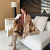 Artificial Cashmere Scarf Elegant Shawl Fashion High Sense