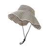 Women's Contrast Color Foldable Full-top Straw Hat