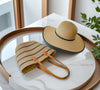 Seaside Vacation Sun Protection Straw Hat Bag Set
