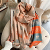 Double-sided Artificial Cashmere Scarf Thickened
