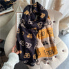 Double-sided Artificial Cashmere Scarf Thickened