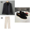Linen Casual Straight-leg Wide Leg Pants
