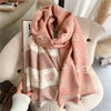 Double-sided Artificial Cashmere Scarf Thickened