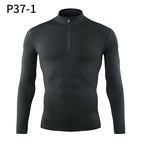 Long sleeve fitness clothes