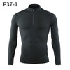 Long sleeve fitness clothes
