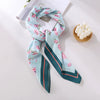 Fashion Gorgeous Printing Mesh Red Style Contrast Color Silky Scarf