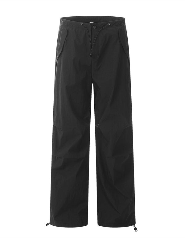 Loose Sports And Leisure Wide-leg Straight Trousers Men