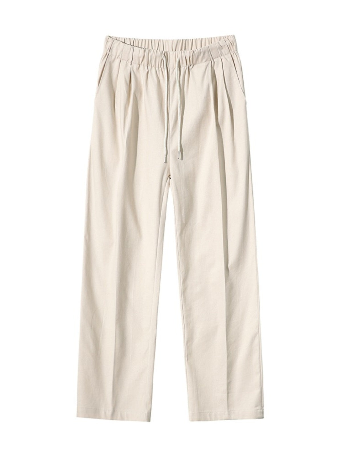 Linen Casual Straight-leg Wide Leg Pants