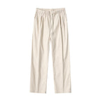 Linen Casual Straight-leg Wide Leg Pants