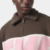 Y2K Women's Knitted Zipper Cardigan with Butterfly Collar