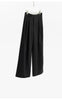 Wool Wide-Leg Trousers for Women - Casual Party Pants