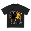 Vintage Hip-Hop Graphic T-Shirt for Men - Cotton Tee