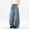 IEFB Wide Leg Baggy Men's Denim Pants - Summer Style
