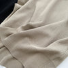 Mock Neck Solid Knit Vest for Office Ladies