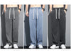 Men's Summer Loose Lyocell Jeans with Drawstring Waist
