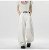 IEFB Wide Leg Baggy Men's Denim Pants - Summer Style