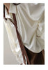 Korean Oversized Blouse with Detachable Tie for Women