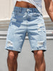 Water Buffalo Denim Casual Shorts for Men - Summer Style