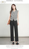 High-Waisted Lightweight Cropped Pants for Women
