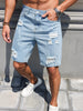 Water Buffalo Denim Casual Shorts for Men - Summer Style