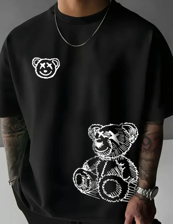 Men's Polyester Casual Summer Tees - Soft & Quick Dry