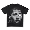 Vintage Hip-Hop Graphic T-Shirt for Men - Cotton Tee