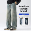 Men's Casual Loose Straight Jeans - 100% Cotton