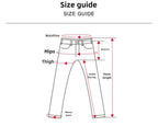 Loose Polyester Men's Jeans for Casual Spring and Autumn