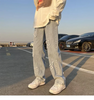 Y2K Embroidered Straight Denim Jeans for Men