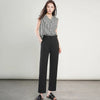 High-Waisted Lightweight Cropped Pants for Women