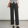 High-Waisted Lightweight Cropped Pants for Women