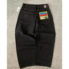 Cargo Pants for Women - Embroidered Baggy Jeans