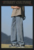 Loose Polyester Men's Jeans for Casual Spring and Autumn