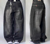 Vintage Washed Baggy Jeans for Women - Y2K Wide Leg Style
