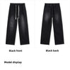 Men's Casual Loose Straight Jeans - 100% Cotton