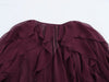 Elegant Women's V-neck Chiffon Blouse with Ruffles