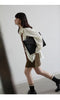 Korean Oversized Blouse with Detachable Tie for Women