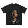 Vintage Hip-Hop Graphic T-Shirt for Men - Cotton Tee
