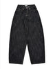 Y2K Wide Fit Women's Baggy Denim Jeans in Light Plaid
