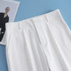High-Waisted Lightweight Cropped Pants for Women