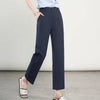 High-Waisted Lightweight Cropped Pants for Women