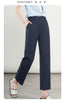 High-Waisted Lightweight Cropped Pants for Women