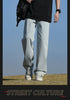 Loose Polyester Men's Jeans for Casual Spring and Autumn