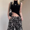 Y2K Women’s Sleeveless Knit Crop Top - Fitted & Stretchy