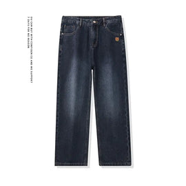 Men's American Retro Baggy Wide Leg Denim Jeans