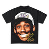 Vintage Hip-Hop Graphic T-Shirt for Men - Cotton Tee