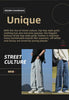 Loose Polyester Men's Jeans for Casual Spring and Autumn