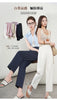 High-Waisted Lightweight Cropped Pants for Women