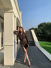 Chiffon Vintage Bow Blouse for Women - Casual Office Top