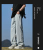 Loose Polyester Men's Jeans for Casual Spring and Autumn